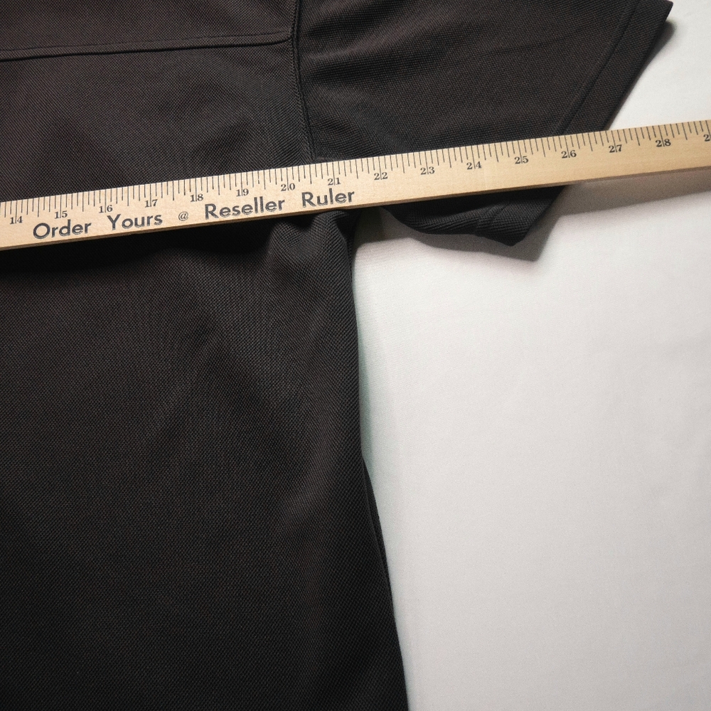 Guess Jeans USA Mens 2XL XXL Black Short Sleeve Polo Shirt - Picture 8 of 12